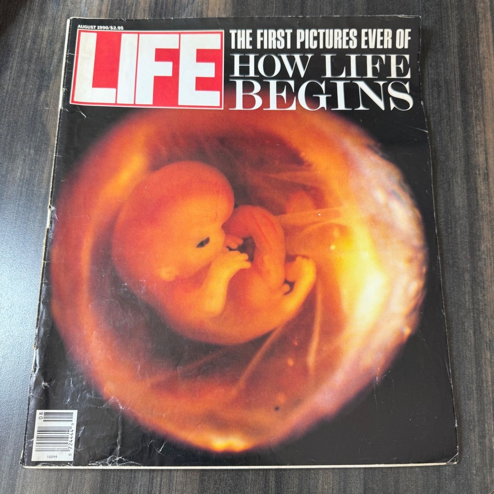 LIFE Magazine August 1990 The First‎ Pictures Ever How Life Begins